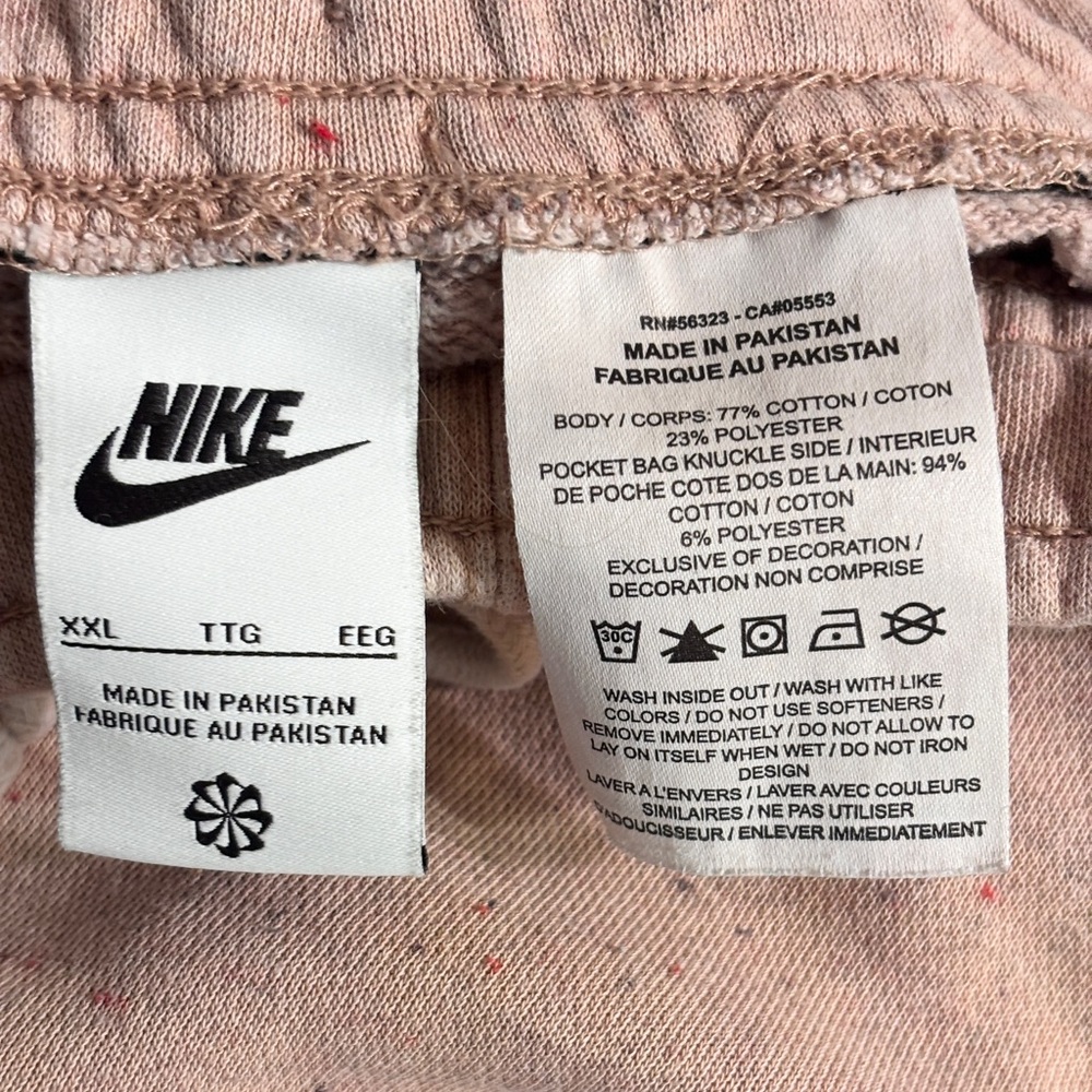 NIKE Sportswear Club Fleece Revival Joggers Pants In Dark Driftwood Size XXL - Picture 7 of 9